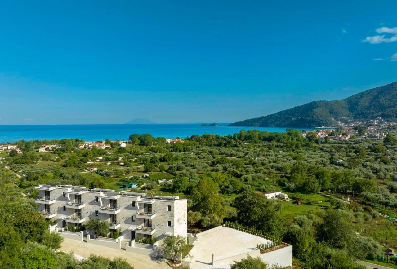Aparthotel Toska Tower Chrisi Ammoudia Exterior foto